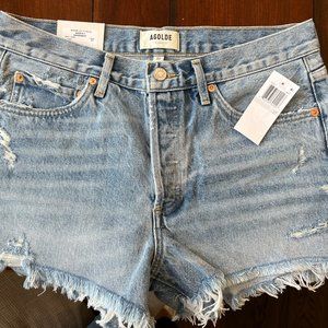 NWT AGOLDE Parker Short Size 27 Swapmeet Jean Short